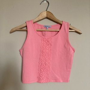 Charlotte Russe lace crop top